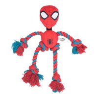 Total Click - Juguete Interactivo Para Mascotas Spiderman Tierna Rojo