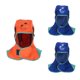thumbnail image 4 of Cubierta de la cabeza del soldador de la capucha del casquillo del cuello de Safey del retardante de llama 3x (azul + naranja), 4 of 5