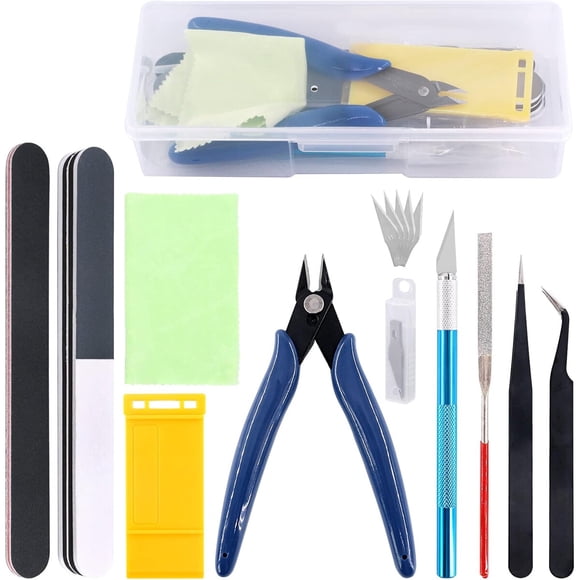 Kit Modelismo Mt52 10 Piezas Alicates Cuchilla