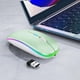 thumbnail image 3 of Mouse Inalámbrico De Doble Modo Recargable Led Verde, 3 of 7