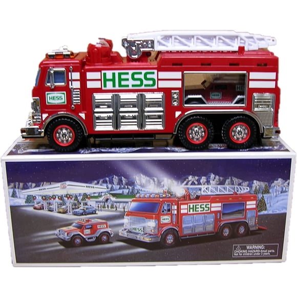 Camión de emergencia Toy Hess con vehículo de rescate 2005 Amerada Hess