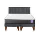 thumbnail image 1 of Cama Europea King + Respaldo Tubular Madera Gris, 1 of 6