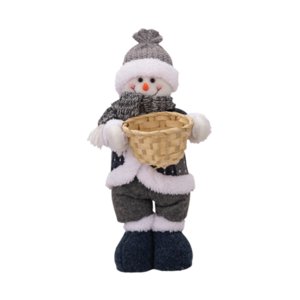 Bothyi - Muñeco De Nieve Navideño De Peluche, Regalo De Navidad Para Escritorio De Oficina, Multiusos