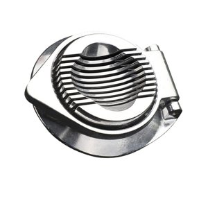 Magideal - Cortador De Huevos Cortador De Huevos Para Huevos Duros Cortador De Huevos De Restaurante De Acero Inoxidable Cortador De Huevos Picador Para Frutas