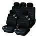 thumbnail image 1 of Funda Cubre Asiento Auto 9 Piezas Diseño Mariposa  / 5 Cabeceras Negro, 1 of 3