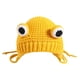 thumbnail image 4 of Novedad Niños Invierno Sombrero De Rana Dibujos Animados Cosplay Casco Para Niños Amarillo, 4 of 5