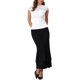 thumbnail image 2 of INSPIRE CHIC Top de Encaje para Mujer para la Noche Cuello Simulado Manga Corta Ajustado Vintage Elegante 2XL Blanco, 2 of 6