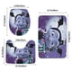 thumbnail image 3 of Vampirina Juego de 3 alfombras de baño de coral fleece: tapete de baño + alfombra de inodoro en forma de U + funda de tapa de inodoro en forma de O, 3 of 6
