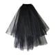 thumbnail image 4 of Velo De Encaje Negro, Velo De Novia De Moda Para Accesorios De Fotografía De Puesta En Escena Con Peine De 2 Capas, 4 of 5