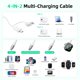 thumbnail image 3 of Cable de carga A-Pce 1,5 m 4‑en‑2 de nailon blanco, 3 of 8