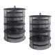 thumbnail image 5 of 2 Rejillas Plegables De Malla Para Secador De Hierbas Con Cremallera De 4 Capas, Color Negro, 5 of 5