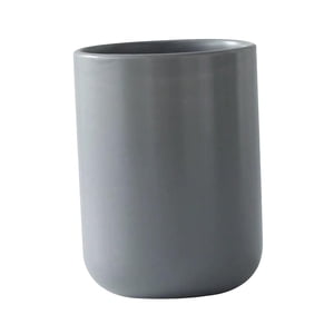 Bothyi - Organizador De Utensilios De Cocina De Porcelana Resistente Para El Hogar Para Palillos, Tenedores, Cucharas, Color Gris