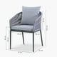 thumbnail image 4 of Silla Comedor Cozumel Gris, 4 of 4