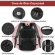 thumbnail image 4 of Mochila Belug 50L de Viaje Negra Comp Zapatos y Laptop 17''  negro, 4 of 5