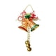 thumbnail image 4 of Adornos de Campana de Navidad, Colgante de Campana con Lazo Decorativo para Manualidades DIY, Colgante para Corona, Ventana Interior, Navidad Al Aire Estilo A, 4 of 5