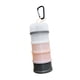 thumbnail image 5 of Contenedor De Proteínas A Prueba De Fugas Con 4 Compartimentos Apilables Para Entrenamiento En Casa, Deportes, Gris, Naranja Y Blanco, 5 of 5