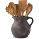 thumbnail image 1 of MIYUKI Rustic Kitchen Utensil Holder 7.6 Inch Ceramic Utensil Crock, 1 of 3