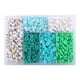 thumbnail image 1 of Kit De Cuentas Espaciadoras Planas Y Redondas De Arcilla, Suministros Para Hacer Joyería DIY, Verde, 1 of 5