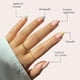 thumbnail image 3 of Press On Nails Confeti O Semitransparente Corto Almendra, 3 of 6