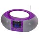 thumbnail image 1 of Radio AM/FM portátil HANNLOMAX HX-506R Bluetooth Púrpura, 1 of 6