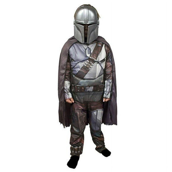 Disfraz Mandalorian Starwars Original Talla 4 A 6 Años