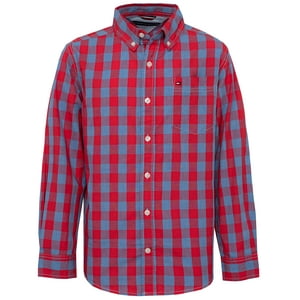 Camisa Tommy Hilfiger De Manga Larga Tejida Kirk Fireside 2 Para Niños