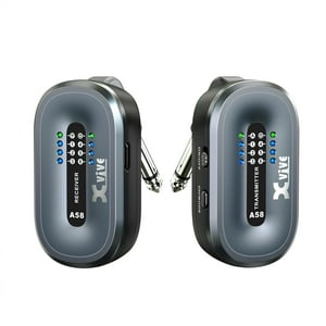 Sistema De Guitarra Inalámbrico Xvive A58 5.8Ghz Para Eléctrico/Acústico