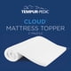 thumbnail image 2 of Cubrecolchón Tempur-Pedic Tempur-Cloud de 2 pulgadas, doble XL, blanco, 2 of 9
