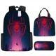 thumbnail image 1 of 3pcs/set Disney Children 3d Cute Spider Man Design Backpack Stitch Boys Primary School Bag Kids Kindergarten Backpack Mochila, 1 of 3