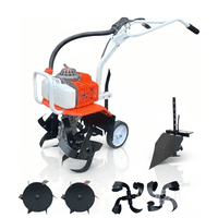 Erux - Motocultivador 63Cc 2 Tiempos Profesional