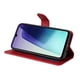 thumbnail image 4 of Funda Billetera para Samsung Galaxy A06 5G con Porta Tarjetas y Soporte Ajustable Rojo, 4 of 4