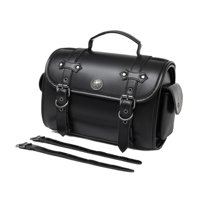 Magideal - Bolsa Para Sillín De Motocicleta, Bolsa De Equipaje Impermeable De Cuero Pu, Resistente, Versátil, Universal, Conducción Al Aire Libre, Elegante Bolsa