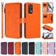thumbnail image 3 of Funda Cartera Mariposa para [Xiaomi Redmi Note 12S 4G] con Soporte y Cremallera Naranja, 3 of 6