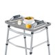 thumbnail image 4 of Bandeja vertical Walker con forma de piedra azul con soportes para andador plegable, 4 of 7