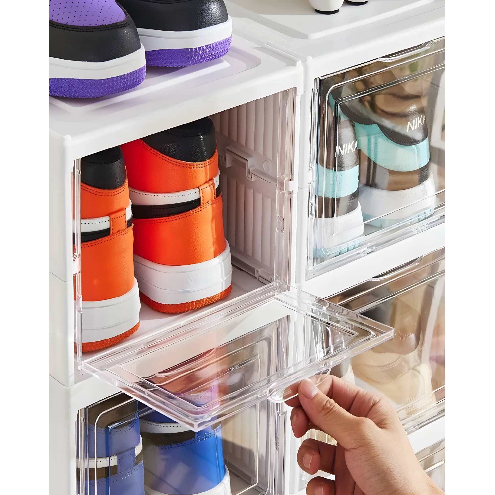 Genérico - Zapatero - Organizador Plegable 5 Niveles