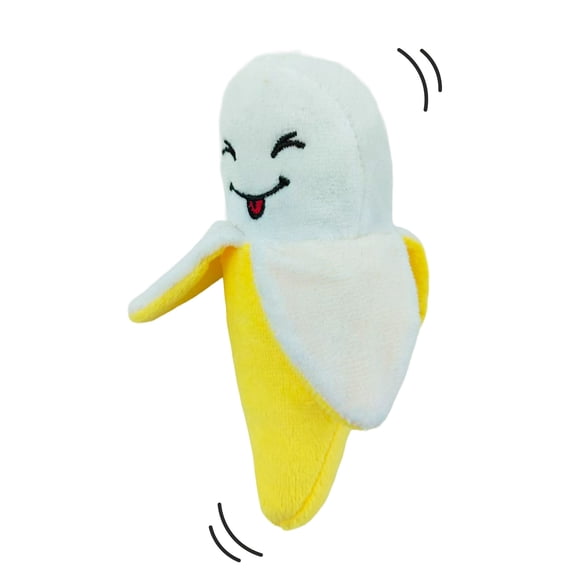 Juguetes Peluche para Mascotas Platano Con Sonido, 1 Un