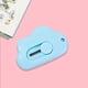 thumbnail image 1 of Get Creative with our Mini Retractable Utility Knife Box Cutter and Letter Opener Pocket Knives - Colorful Cloud Cat Design for Paper Cutting, DIY Crafts and More!, 1 of 5