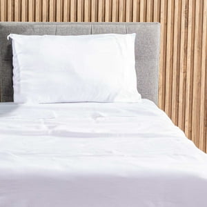 Hebra - Sabanas 200H 1.5P Saten Blanco