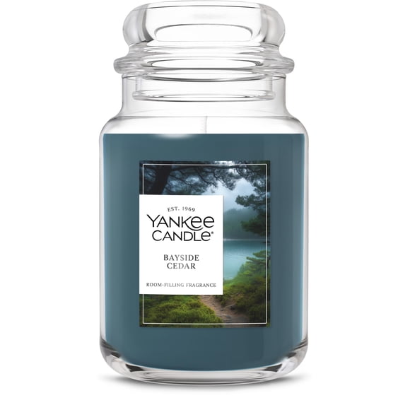 Candle Yankee Candle Bayside Cedar, 623 ml, 150 horas de combustión