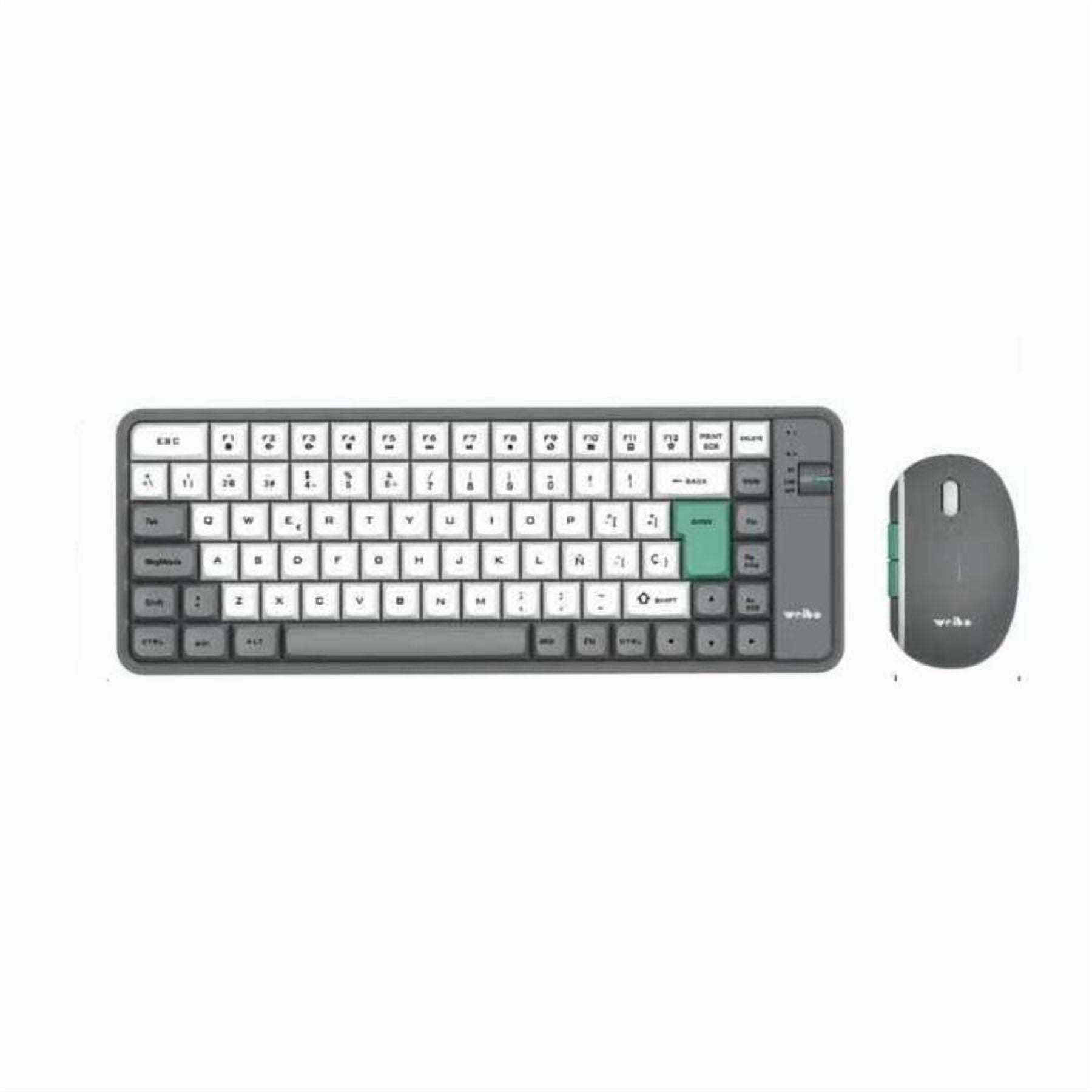 Aventura Store - Teclado Y Mouse Inalambrico Kit Combo Bluetooth