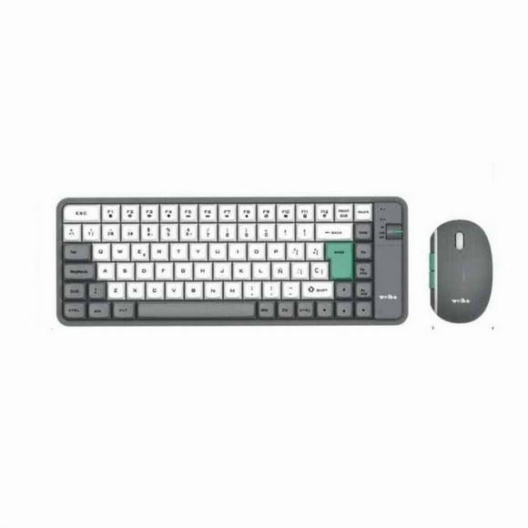 Teclado Y Mouse Inalambrico Kit Combo Bluetooth