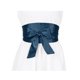 thumbnail image 5 of INSPIRE CHIC Cinturón Obi de Satén para Mujer Tallas Grandes, Cinturón Ancho con Lazo Autoadherente para Vestido de Novia 22.83-41.73" Azul Marino, 5 of 5