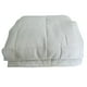thumbnail image 1 of Manta pesada bamboo blanca tamaño full 7 kg, 1 of 3