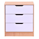 thumbnail image 1 of Cómoda Misuri 3 Cajones Carvalo/Blanco, 1 of 2