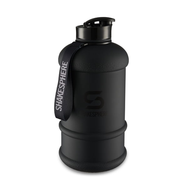 Botella SHAKESPHERE 2,2 L negro mate a prueba de fugas