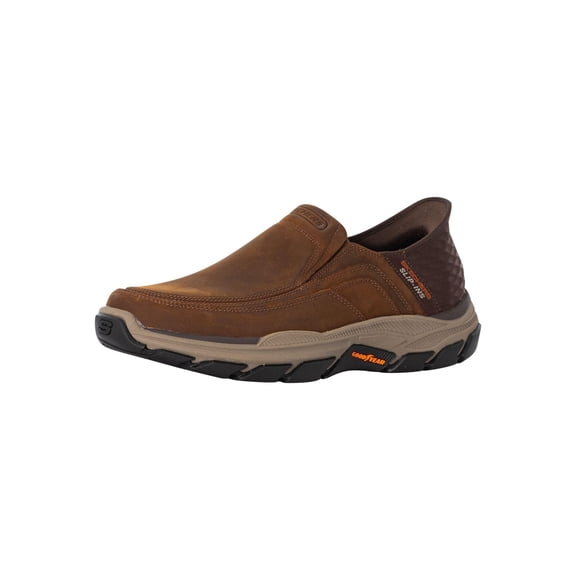 Moc Toe de piel Skechers Respected-Elgin 204810 sin cordones