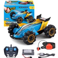 Fdq - Auto Control Remoto 2.4Ghz Acrobatico Y Control De Gestos - Efecto Cohete Azul