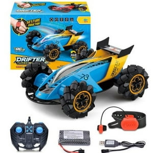 Fdq - Auto Control Remoto 2.4Ghz Acrobatico Y Control De Gestos - Efecto Cohete Azul