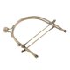 thumbnail image 5 of 1 Pieza DIY Bolso Bolso Beso Cierre Metal Arco Marco Mango Coser 15 Cm Bronce, 5 of 5