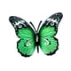 thumbnail image 3 of Escultura De Mariposa Antióxido De Arte De Pared De Metal Para Yard Cafe Anniversary Green, 3 of 3